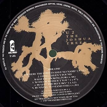 U2　ヨシュア・トゥリー LP U2 – The Joshua Tree – Vinyl (Gatefold, LP, Album), 1987